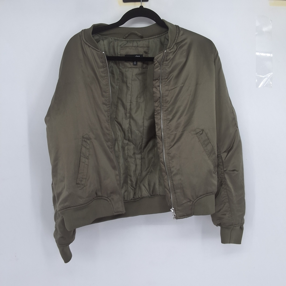 Rue21 Medium Khaki Bomber Jacket